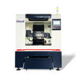 Diamond wire saw cutting machine