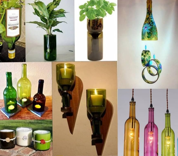 Beer bottle cutting 2