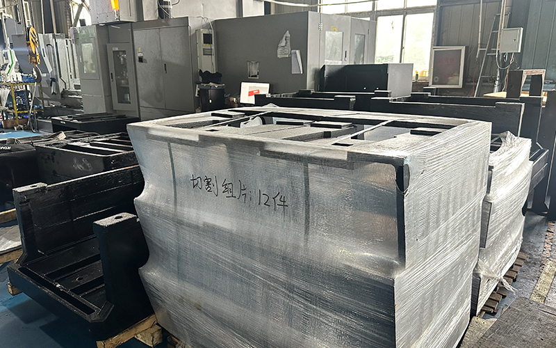 Diamond wire saw cutting machine castings564