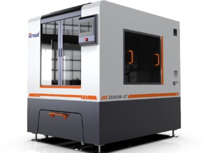 Máquina de corte con hilo de diamante horizontal ESH600-4T para corte de precisión de espuma PMI