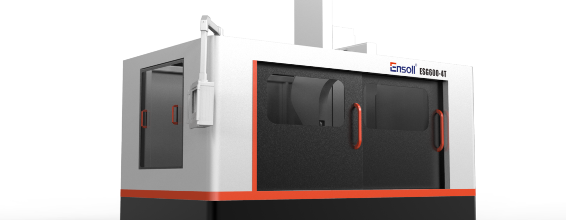Customized ESC600-4T endless diamond wire saw machine used for high-speed quartz cutting