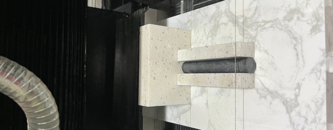 Precision slicing of magnetic material with an Ensoll endless diamond wire saw