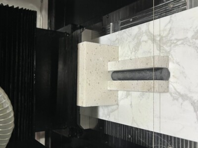 Precision slicing of magnetic material with an Ensoll endless diamond wire saw
